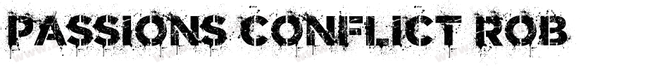 Passions Conflict ROB字体转换